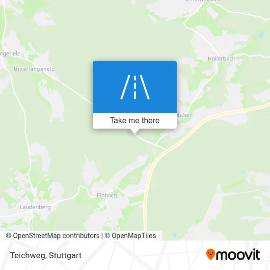 Teichweg map