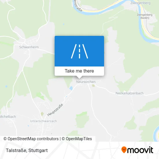 Карта Talstraße