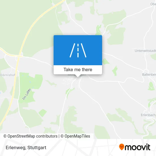 Карта Erlenweg
