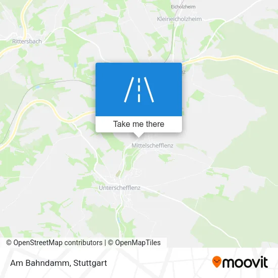 Карта Am Bahndamm