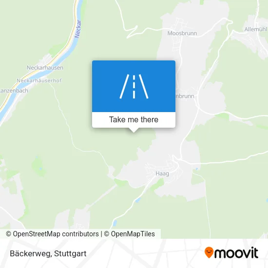 Карта Bäckerweg