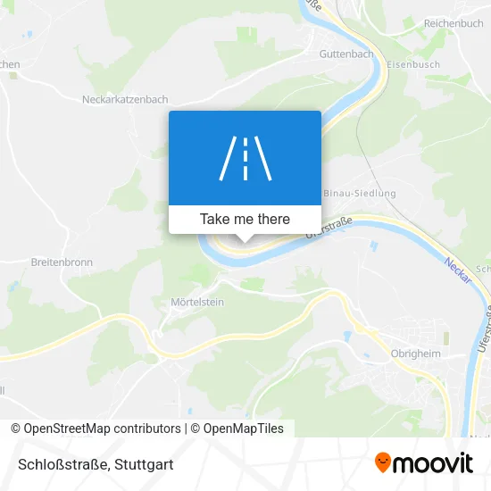 Карта Schloßstraße