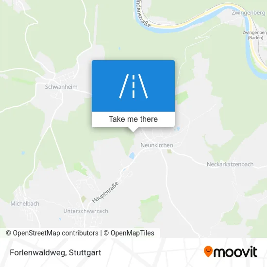 Карта Forlenwaldweg