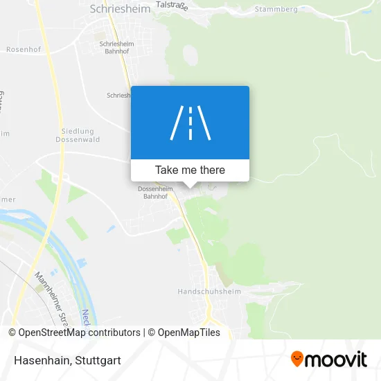 Карта Hasenhain