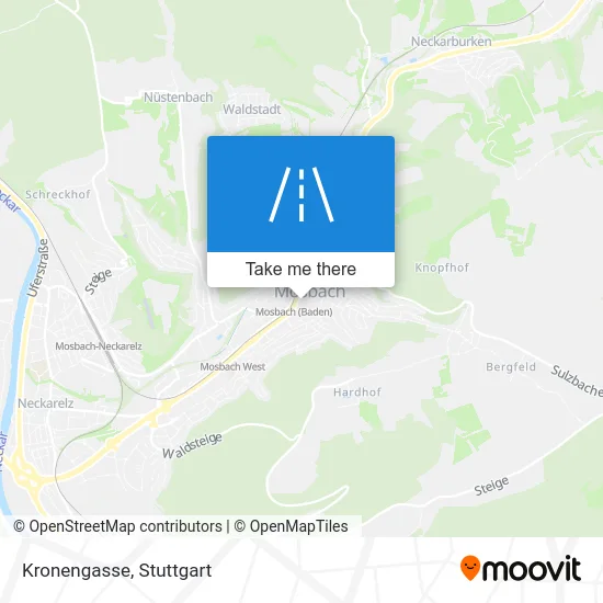 Карта Kronengasse