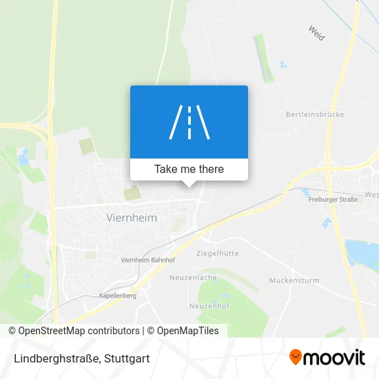 Карта Lindberghstraße