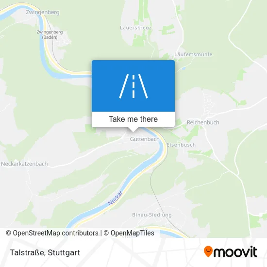 Карта Talstraße