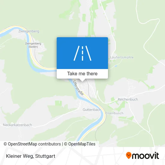 Карта Kleiner Weg