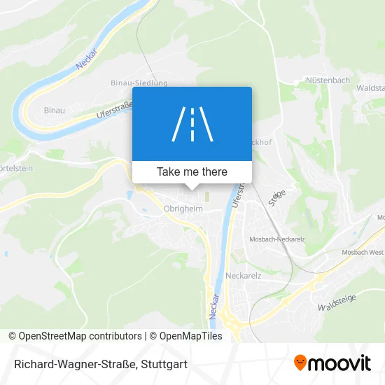 Карта Richard-Wagner-Straße