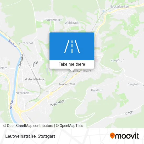 Карта Leutweinstraße