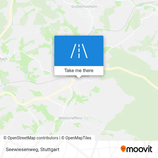 Seewiesenweg map