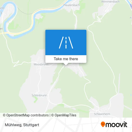 Карта Mühlweg