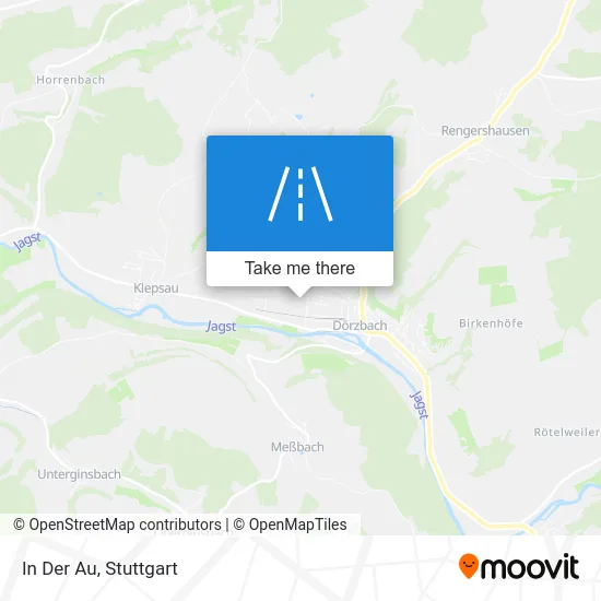 In Der Au map