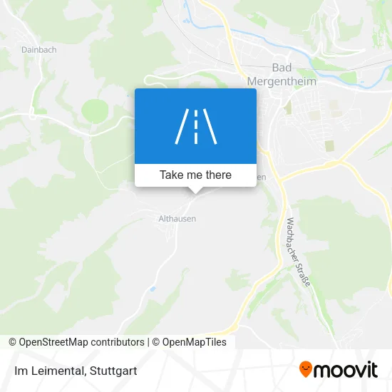 Карта Im Leimental