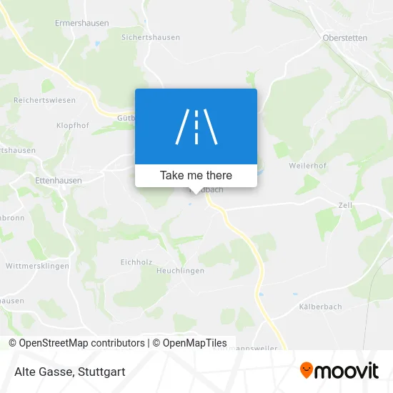 Карта Alte Gasse