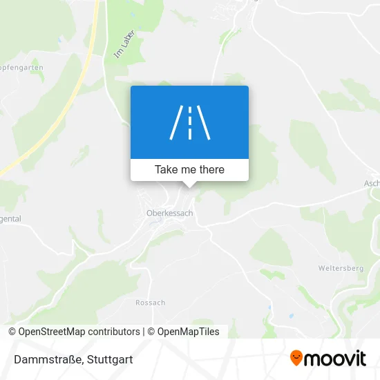 Карта Dammstraße