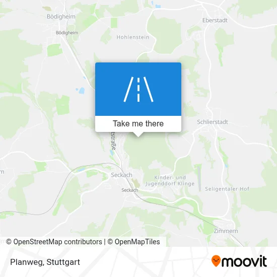 Planweg map