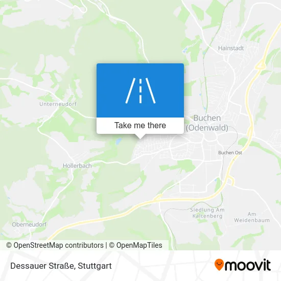 Карта Dessauer Straße