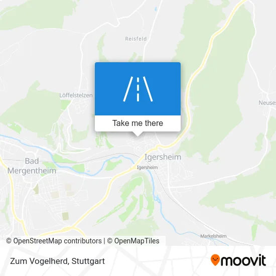 Карта Zum Vogelherd