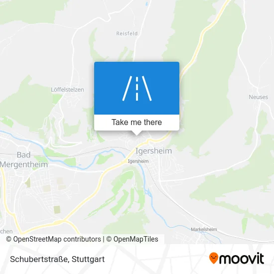 Карта Schubertstraße