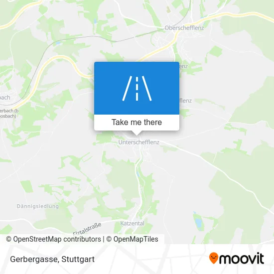 Карта Gerbergasse