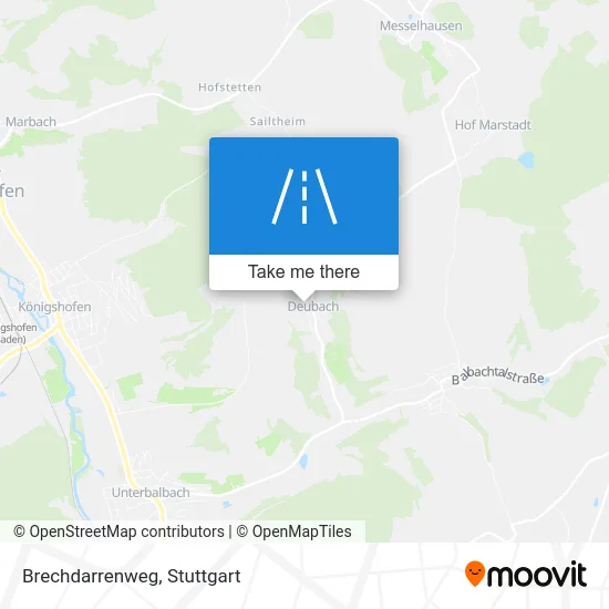 Карта Brechdarrenweg