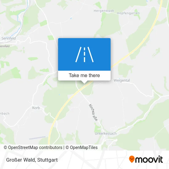 Карта Großer Wald