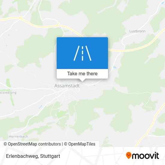 Карта Erlenbachweg