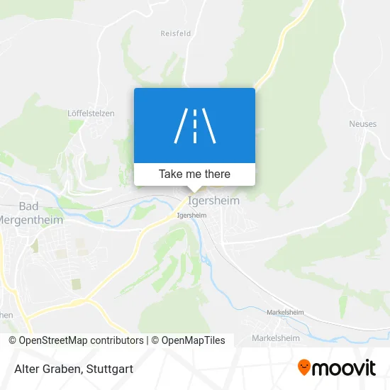 Карта Alter Graben