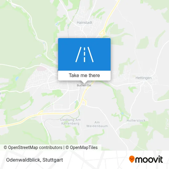 Odenwaldblick map