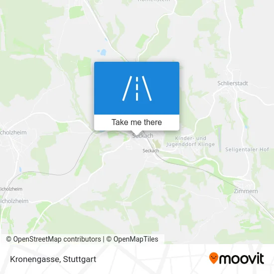 Карта Kronengasse