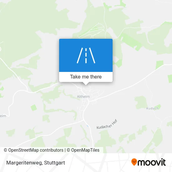 Карта Margeritenweg