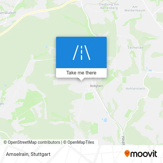 Карта Amselrain