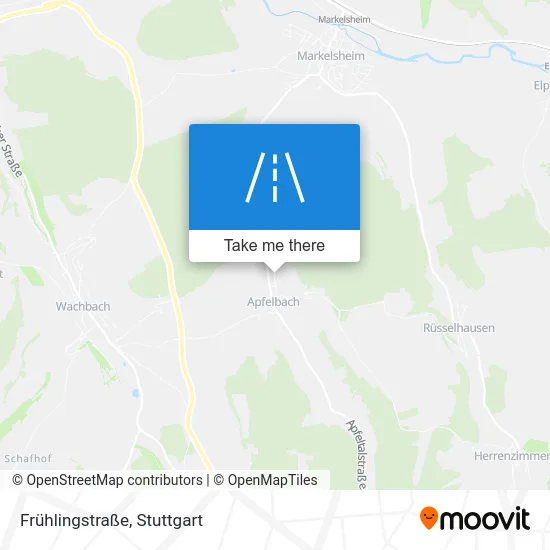 Карта Frühlingstraße