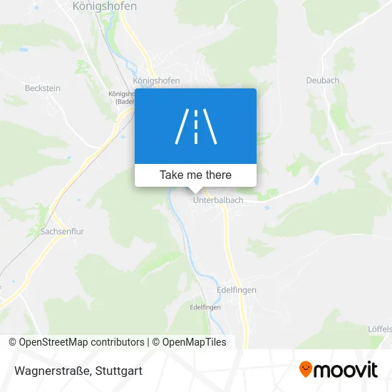 Карта Wagnerstraße