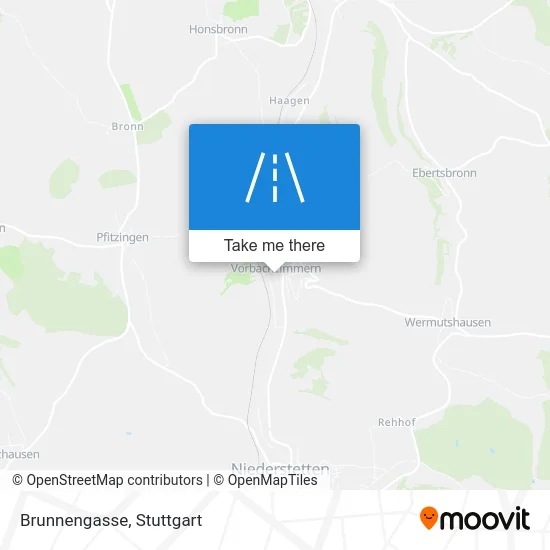 Карта Brunnengasse