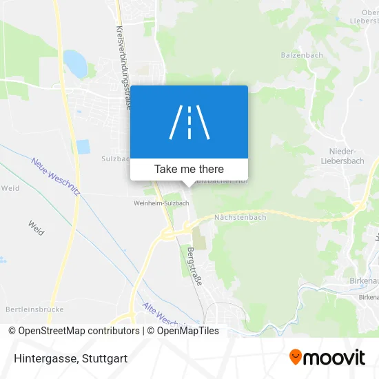 Карта Hintergasse