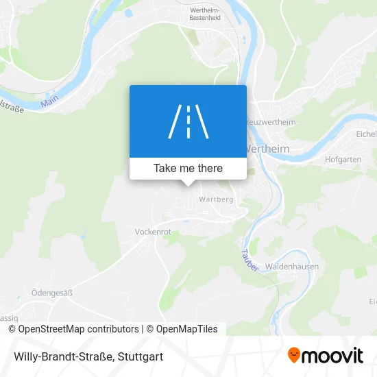 Карта Willy-Brandt-Straße