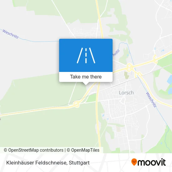 Карта Kleinhäuser Feldschneise