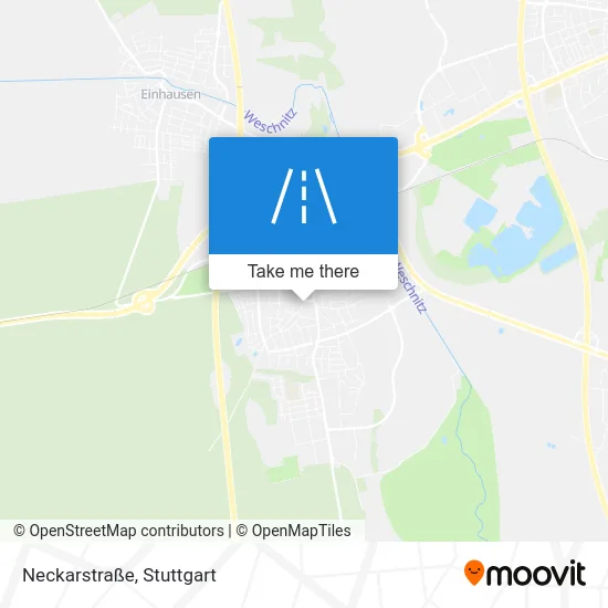 Карта Neckarstraße