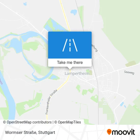 Карта Wormser Straße