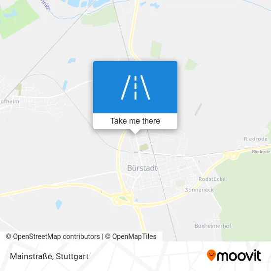 Карта Mainstraße