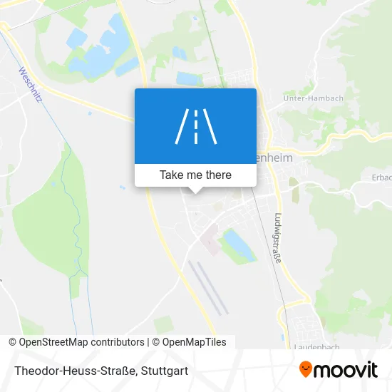 Карта Theodor-Heuss-Straße