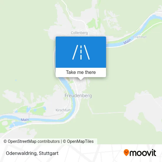 Карта Odenwaldring