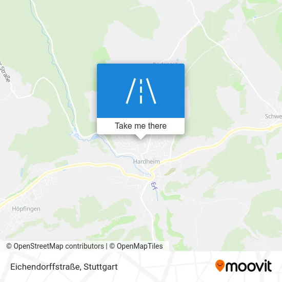 Карта Eichendorffstraße