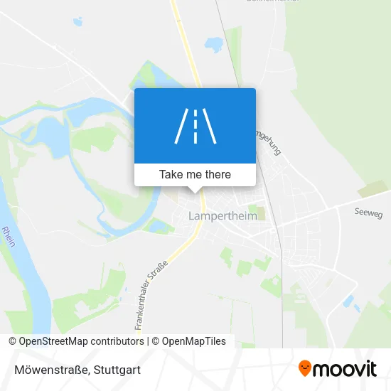 Карта Möwenstraße