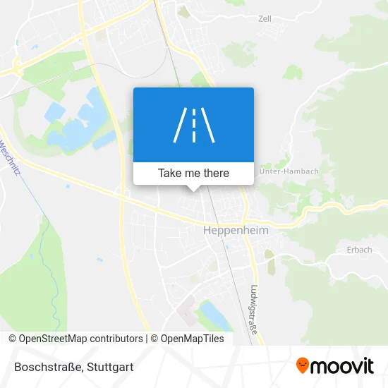 Карта Boschstraße