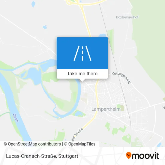 Карта Lucas-Cranach-Straße