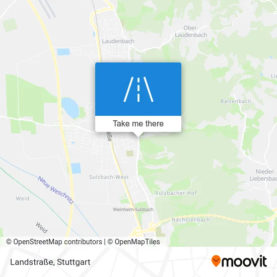 Карта Landstraße