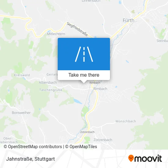 Карта Jahnstraße